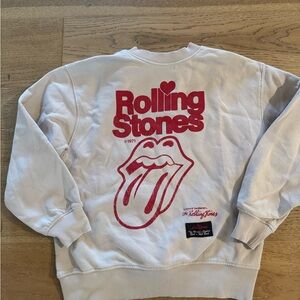 Zara Girls Rolling Stones sweatshirt